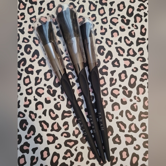 🩷 Farah Makeup Brush Trio Set - Picture 1 of 2